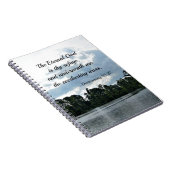 Deut. 33:27 De eeuwige God is uw toevlucht Notitieboek (Rechterzijde)