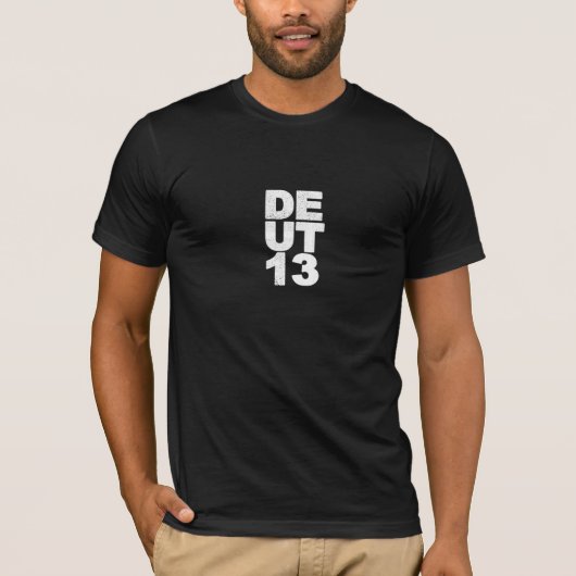 DEUT MANNEN - Geen andere goden terug T-shirt (Voorkant)