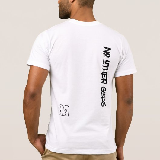 DEUT MANNEN - Geen andere goden terug T-shirt - WI (Achterkant)