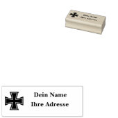 Deutchland fur immer/Eisernes Kreuz/Adressstempel Rubberstempel (Gestempeld)