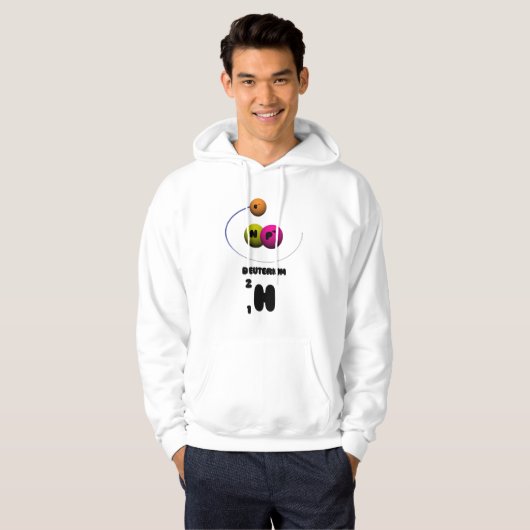 Deuterium Hoodie (Voorkant volledig)