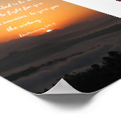 Deuteronomie 20:4 - Bijbel Poster (Hoek)