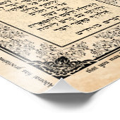 Deuteronomie 26 Bijbelse Hebreeuwse Kunstafdrukken Foto Afdruk (Hoek)