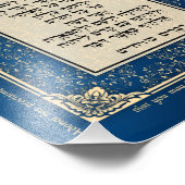 Deuteronomie 26 Bijbelse Hebreeuwse Kunstafdrukken Foto Afdruk (Hoek)