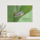 Deuteronomie 29:29 Manuscriptdruk Poster (Keuken)