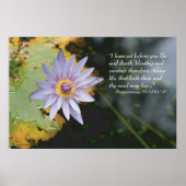 Deuteronomie 30:19 Manuscriptdruk Poster (Voorkant)