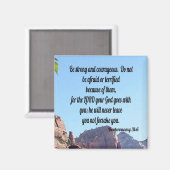 Deuteronomie 31:6 magneet (Voorkant / Achterkant)