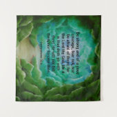 Deuteronomie 31:6 wandkleed (Voorkant (horizontaal))