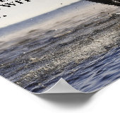 Deuteronomie 31:6 Wees moedig en sterk paard Poster (Hoek)