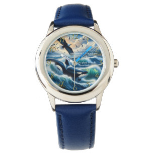 Deuteronomie 31:8 Christelijke oceaan met zonsonde Horloge