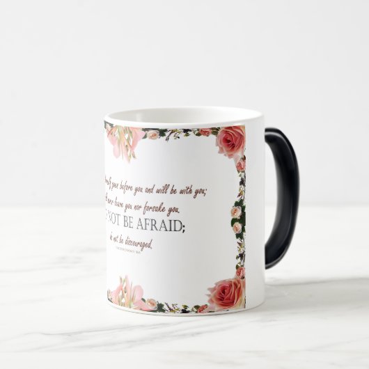 Deuteronomie 31:8, Mok 'Wees niet bang' (Voorkant rechts)