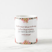 Deuteronomie 31:8, Mok 'Wees niet bang' (Center)