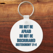 Deuteronomie 31:8 sleutelhanger (Voorkant)