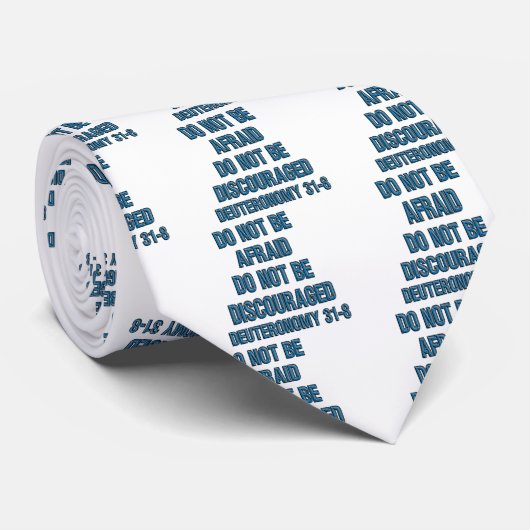 Deuteronomie 31:8 stropdas (Opgerold)