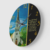 Deuteronomie 31:8 White Church Grote Klok (Hoek)