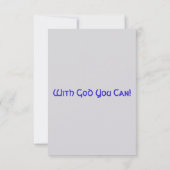 Deuteronomie 32:4 KJV Bijbelscripts Pic Greeting Kaart (Achterkant)