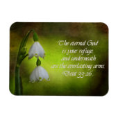 Deuteronomie 33:26 Eternal Refuge Inspirerend Magneet (Horizontaal)