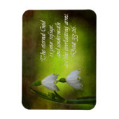 Deuteronomie 33:26 Eternal Refuge Inspirerend Magneet (Verticaal)