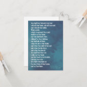 Deuteronomie 6:5-9 - Prioriteiten Kaart (Voorkant / Achterkant in situ)