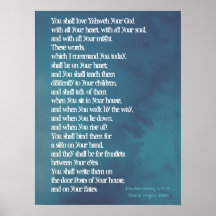 Deuteronomie 6:5-9 - Prioriteiten