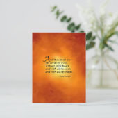 Deuteronomie 6:5 briefkaart (Staand voorkant)