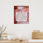 Deuteronomie 7:9 poster (Keuken)