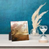 Deuteronomie 8:3 fotoplaat (Insitu)