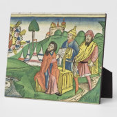 Deuteronomie: Frontispiece waarin God de L maakt Fotoplaat (Zijkant)