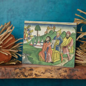 Deuteronomie: Frontispiece waarin God de L maakt Fotoplaat (Zijkant)