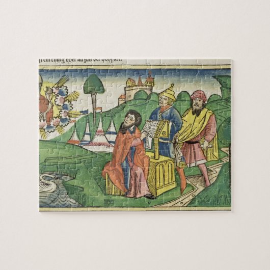 Deuteronomie: frontistiek waarin God de L maakt Legpuzzel (Horizontaal)