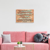 Deuteronomium 11 Bijbelvers Christelijke Schrift K Canvas Afdruk (Insitu (Woonkamer))
