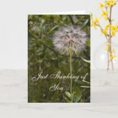 Deuteronomium 31:6 Aanmoediging Kaart (Gele Bloem)