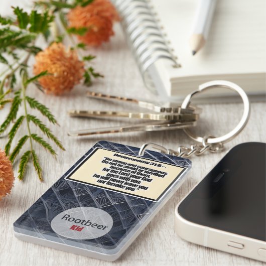 Deuteronomium 31:6 sleutelhanger (Voorkant Rechts)