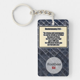 Deuteronomium 31:6 sleutelhanger