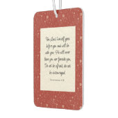 Deuteronomium 31:8 Bijbelvers Afbeelding Luchtverfrisser (Links)