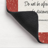 Deuteronomium 31:8 Bijbelvers Afbeelding Muismat (Hoek)