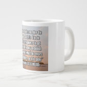 Deuteronomium 8:18 WEBU Mug Grote Koffiekop (Voorkant rechts)