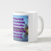 Deuteronomy 15:6 WEBU Mug Grote Koffiekop (Voorkant rechts)