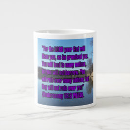 Deuteronomy 15:6 WEBU Mug Grote Koffiekop