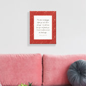 Deuteronomy 31:8 Bijbelvers Afbeelding  Canvas Afdruk (Insitu (Woonkamer))