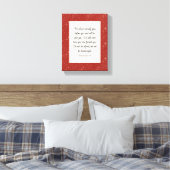 Deuteronomy 31:8 Bijbelvers Afbeelding  Canvas Afdruk (Insitu (Slaapkamer))