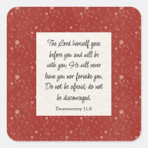 Deuteronomy 31:8 Bijbelvers Afbeelding