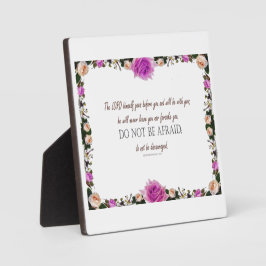 Deuteronomy 31:8 De Heer gaat voor U Fotoplaat