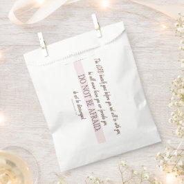 Deuteronomy 31:8, Do Not be Afraid, Lord with You Bedankzakje