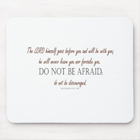 Deuteronomy_31:8 Muismat (Voorkant)