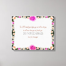 Deuteronomy_31, Do not be dismoed