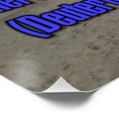 Deuteronomy 4:39 WEBU Perfect Poster (Hoek)