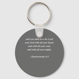DEUTERONOMY 6-5 Bijbelversie Sleutelhanger
