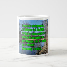 Deuteronomy 7:6 WEBU  Mug Grote Koffiekop