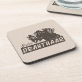 Deutsch Drahthaar Bier Onderzetter (Linkerzijde)
